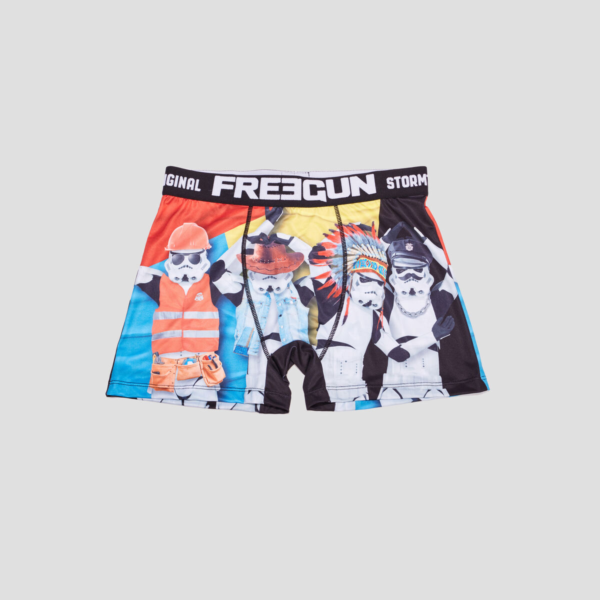 Boxer Freegun Stormtrooper noir homme