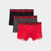 Lot 3 boxers rouge homme