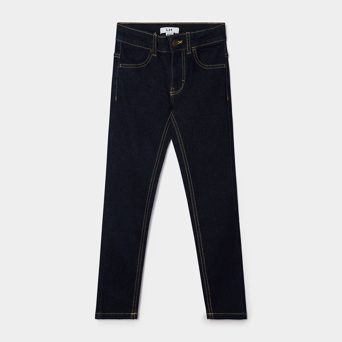 Jeans slim denim brut garçon