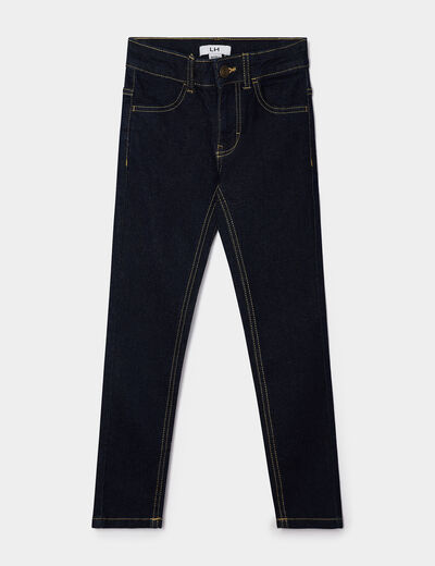 Jeans slim denim brut garçon