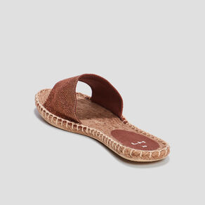 Mules détails cordes couleur or femme