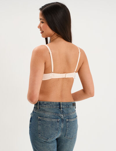 Soutien-gorge embo&icirc;tant padd&eacute; rose clair femme
