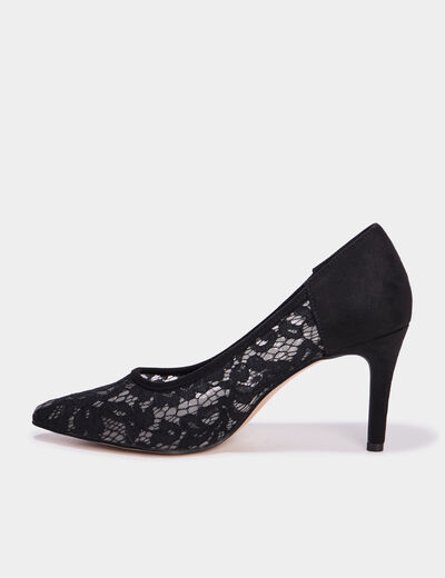 Escarpins à talons aiguilles noir femme