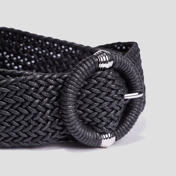 ceinture tressee noir femme Ceinture tressée noir femme