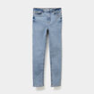 Jeans skinny taille haute denim double stone femme