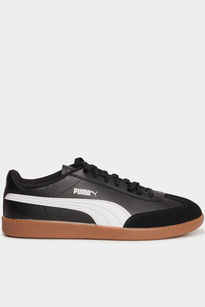 Baskets basses &agrave; lacets Puma noir homme