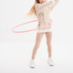 Ensemble sweat long et legging beige fille