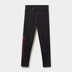 Legging taille &eacute;lastiqu&eacute;e stretch noir fille