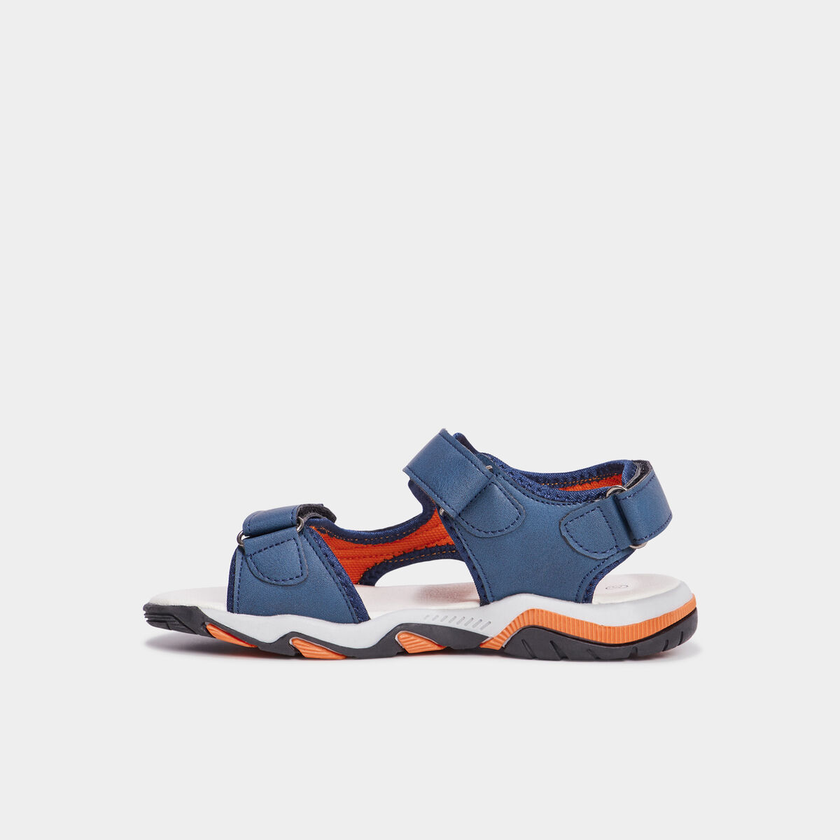 Sandales à scratchs Trappeur bleu garçon
