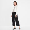Veste doublée ajustée courte Mosquitos blanc femme