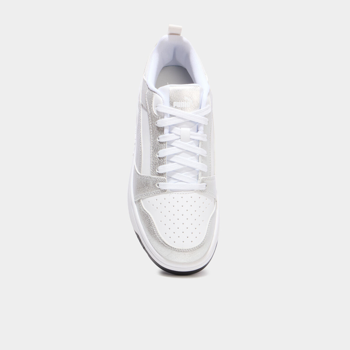 Tennis Rebound V6 Puma gris argent femme