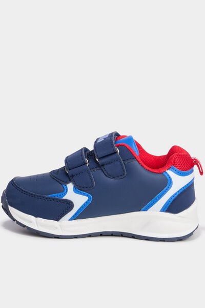 Baskets running lumineuses Marvel bleu gar&ccedil;on