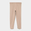Legging 7/8 &egrave;me taille &eacute;lastiqu&eacute;e sable femme