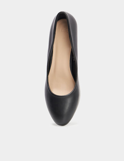 Escarpins irisés noir femme