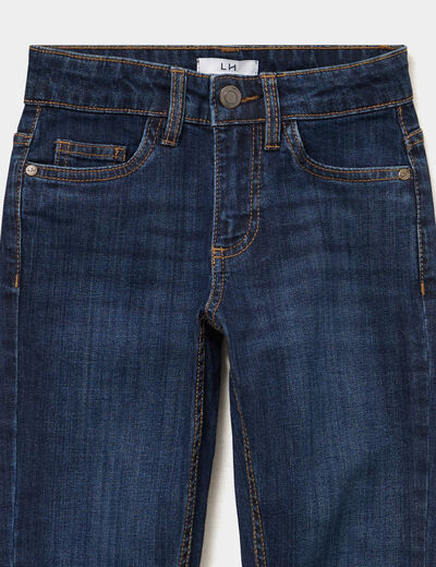 Jeans slim 5 poches bleu gar&ccedil;on