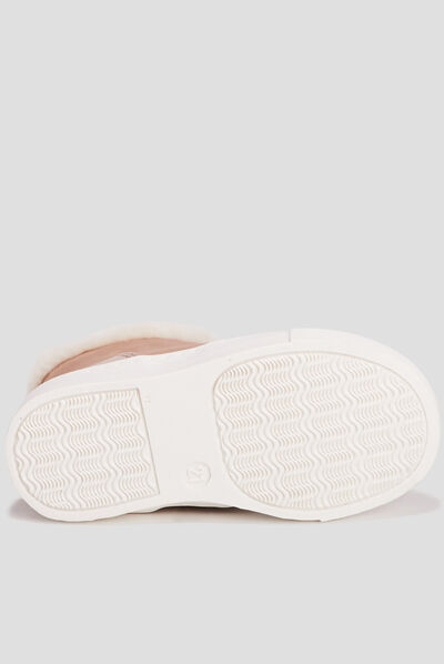 Bottines irisées rose bébé fille