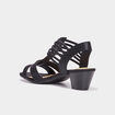 Sandales à talons Confortissimo noir femme
