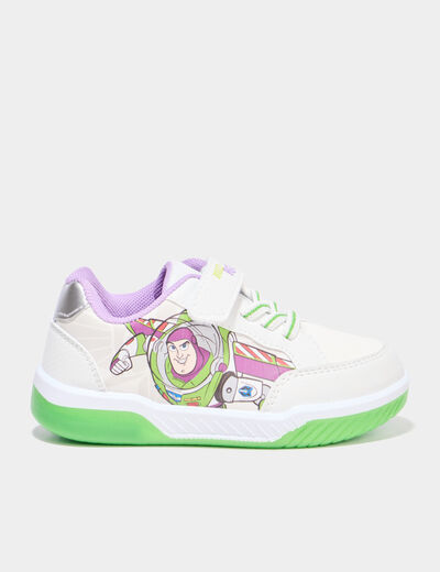 Tennis basses lumineuses Toy Story blanc gar&ccedil;on