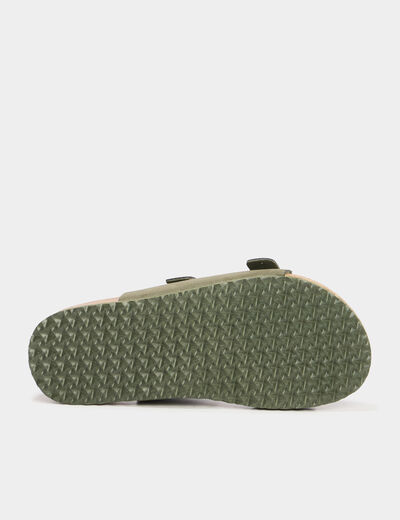 Sandales vert kaki garçon