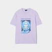 T-shirt manches courtes Rick et Morty violet homme