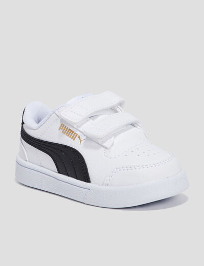 Tennis à scratchs Puma Shuffle multicolore bébé garçon