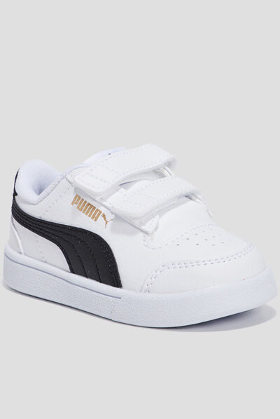 Tennis à scratchs Puma Shuffle multicolore bébé garçon