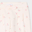 Pantalon de jogging avec noeud creme b&eacute;b&eacute; fille