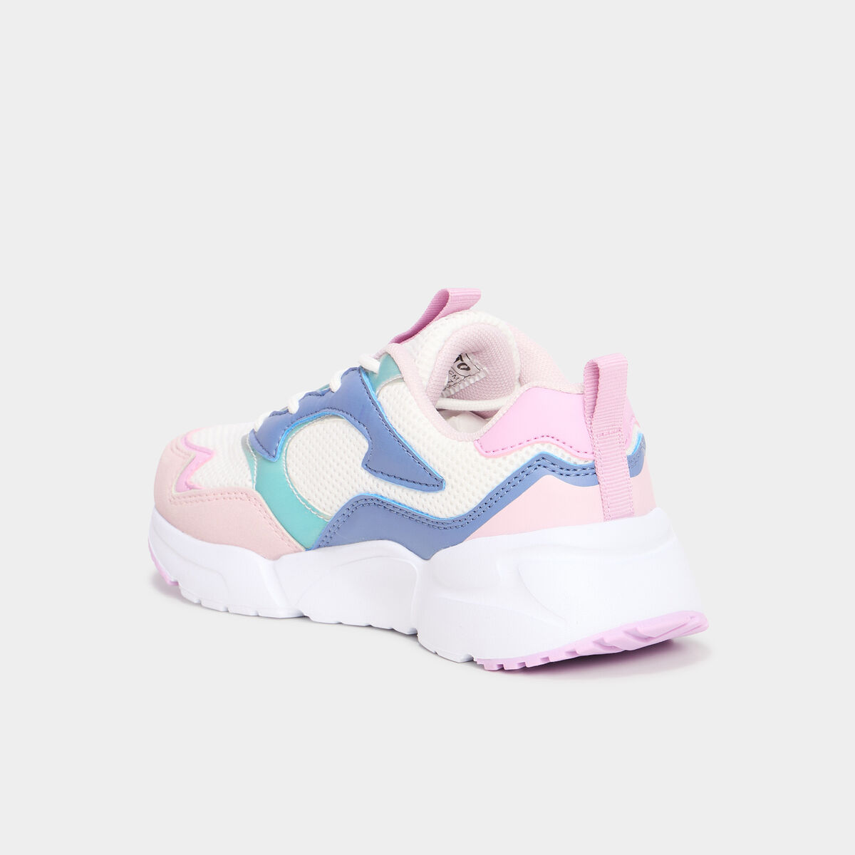 Baskets running semelle mémoire de forme multicolore fille