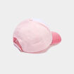 Casquette strass et paillettes rose fille