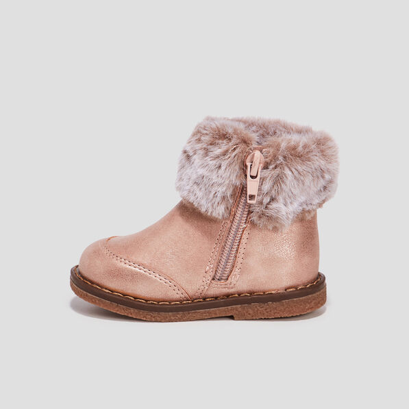 bottines lulu castagnette rose bebef Bottines Lulu Castagnette rose bébé fille