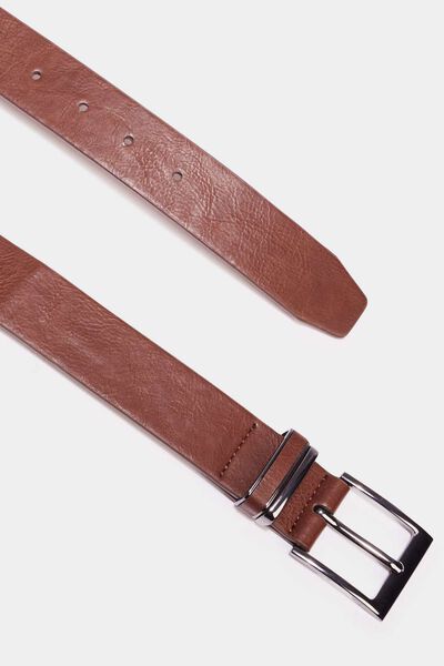 Ceinture marron cognac homme