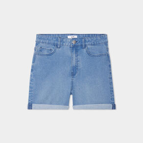short en jean slim denim double stone femme Short en jean slim denim double stone femme