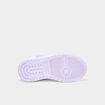 Tennis basses &agrave; scratchs Stitch blanc fille