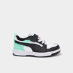 Tennis scratchs &agrave; lacets Puma Rebound V6 vert clair fille