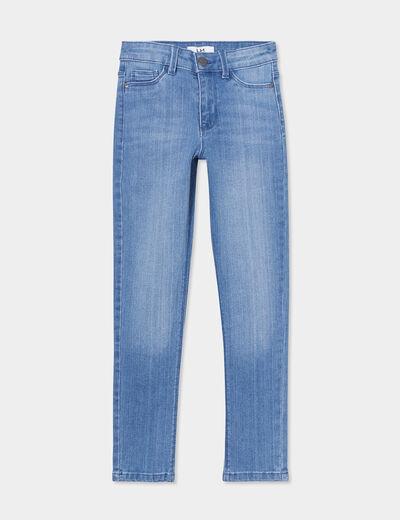 Jeans skinny 5 poches denim double stone fille