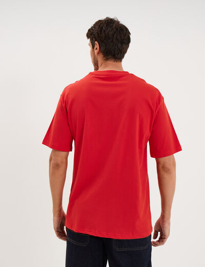 T-shirt &agrave; manches courtes Spider-Man rouge homme