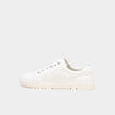 Tennis basses zipp&eacute;es blanc femme
