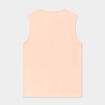 Lot de 2 débardeurs col rond en coton orange fluo garçon