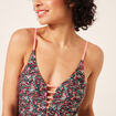 Maillot de bain une pi&egrave;ce multicolore femme