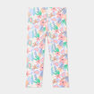 Legging 3/4 &eacute;lastiqu&eacute; coton ecru fille