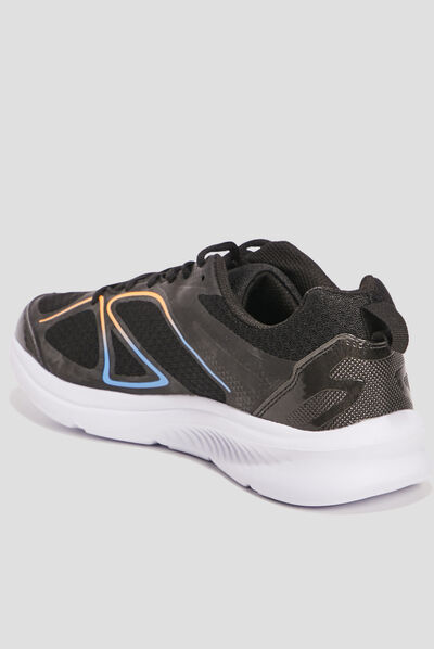 Runnings à lacets noir homme