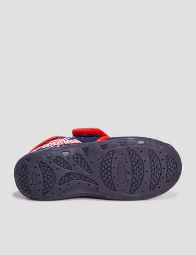 Chaussons montants Spider-Man bleu garçon