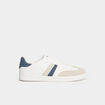 Tennis basses &agrave; lacets blanc homme