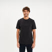 T-shirt slim stretch manches courtes noir homme