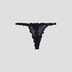 String en dentelle noir femme