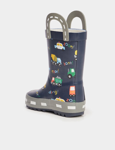 Bottes de pluie multicolore bébé garçon