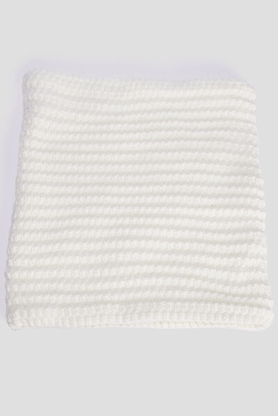 Snood doublé sable femme