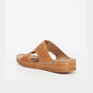 Mules semelle confort Confortissimo marron femme