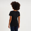 T-shirt grossesse manches courtes coton noir femme maternit&eacute;