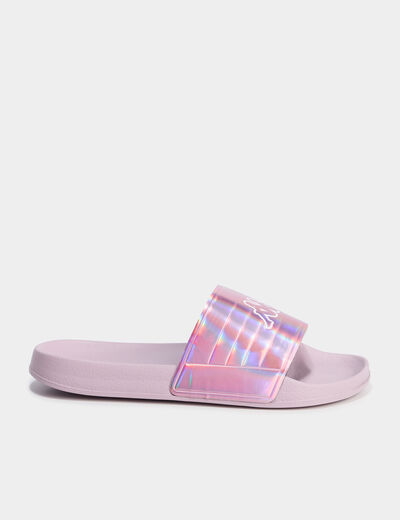 Mules Kappa rose femme